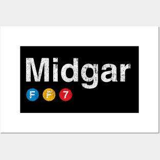 Midgar Posters and Art